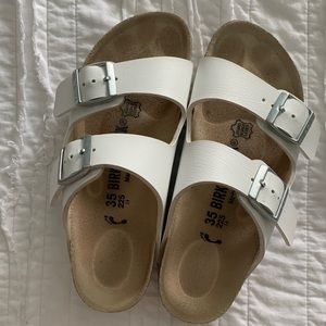 Birkenstock Arizona white birko-flor 35N sandals